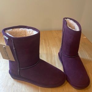 Brand new purple BearPaw boots